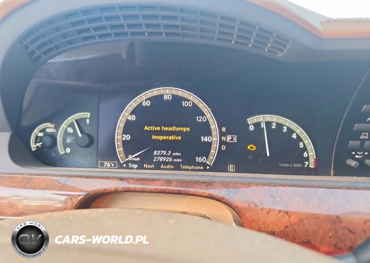 2007 Mercedes-Benz S 550 VIN:WDDNG71X37A079406 - 9