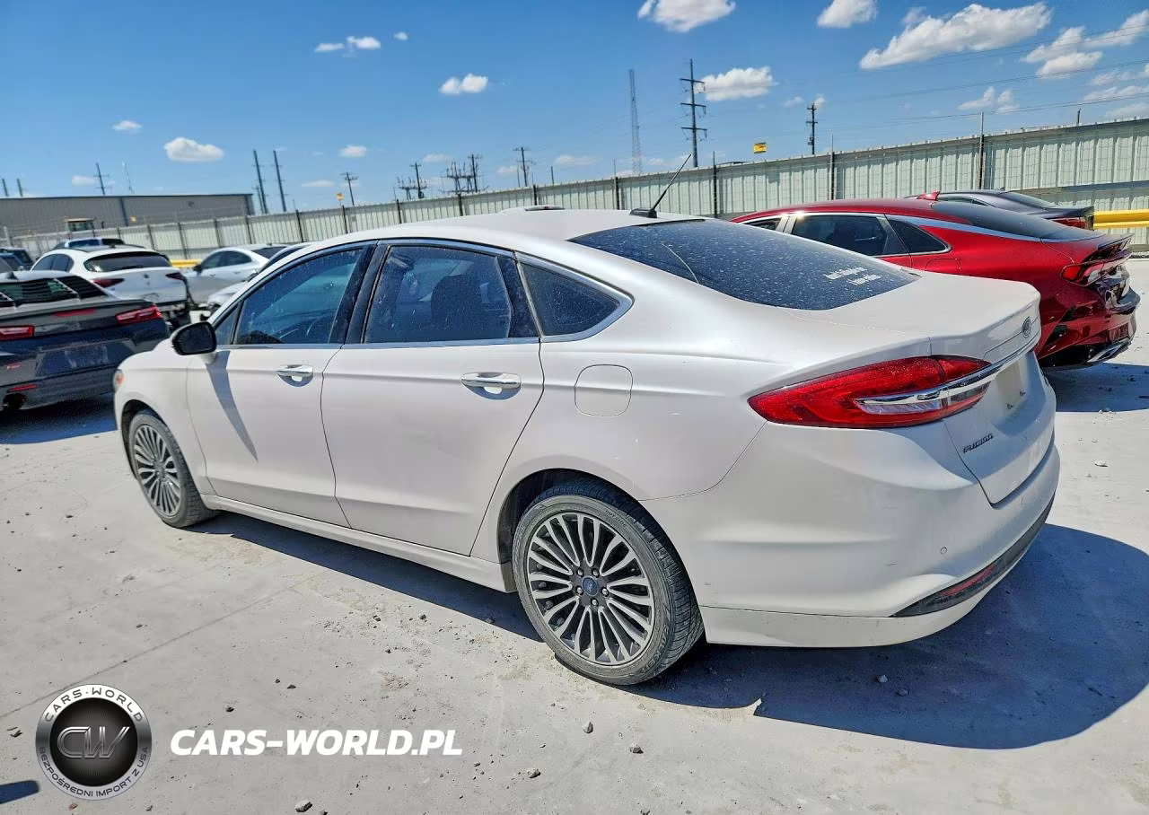 2018 Ford Fusion Se VIN:3FA6P0HD0JR252609 - 2