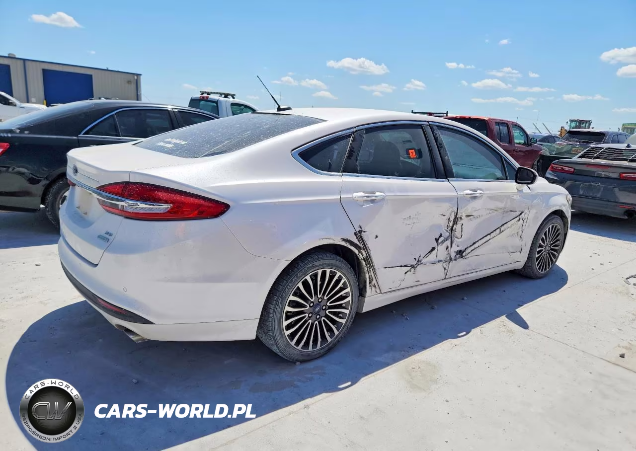 2018 Ford Fusion Se VIN:3FA6P0HD0JR252609 - 3