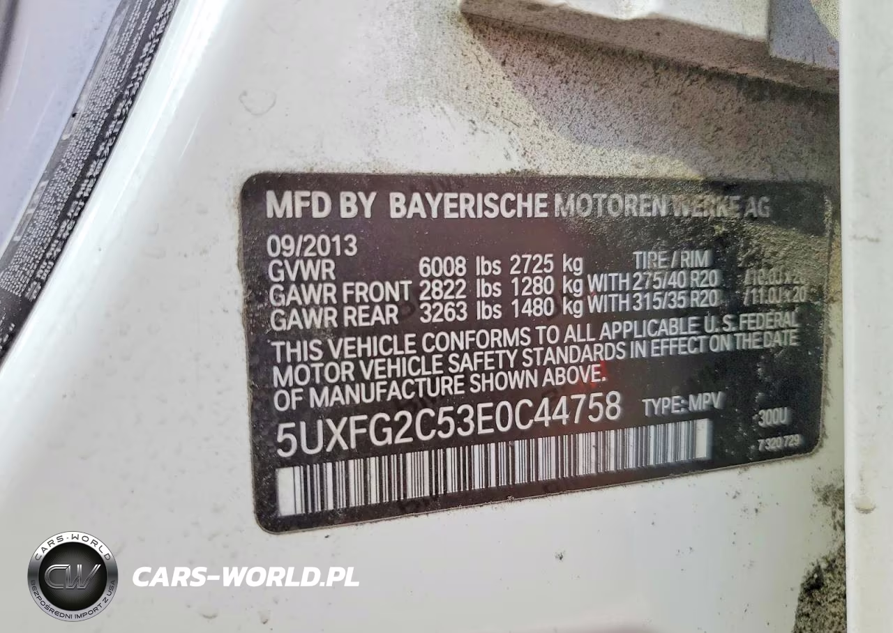 2014 BMW X6 xDrive35I VIN:5UXFG2C53E0C44758 - 13