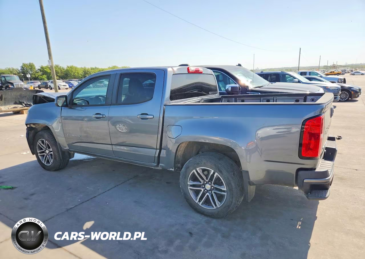 2021 Chevrolet Colorado VIN:1GCGSBEN6M1225550 - 2