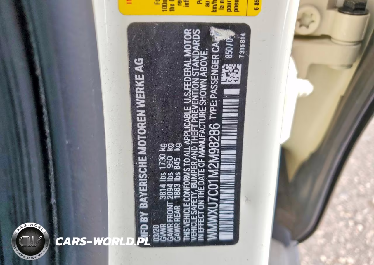 2021 Mini Cooper VIN:WMWXU7C01M2M98286 - 13
