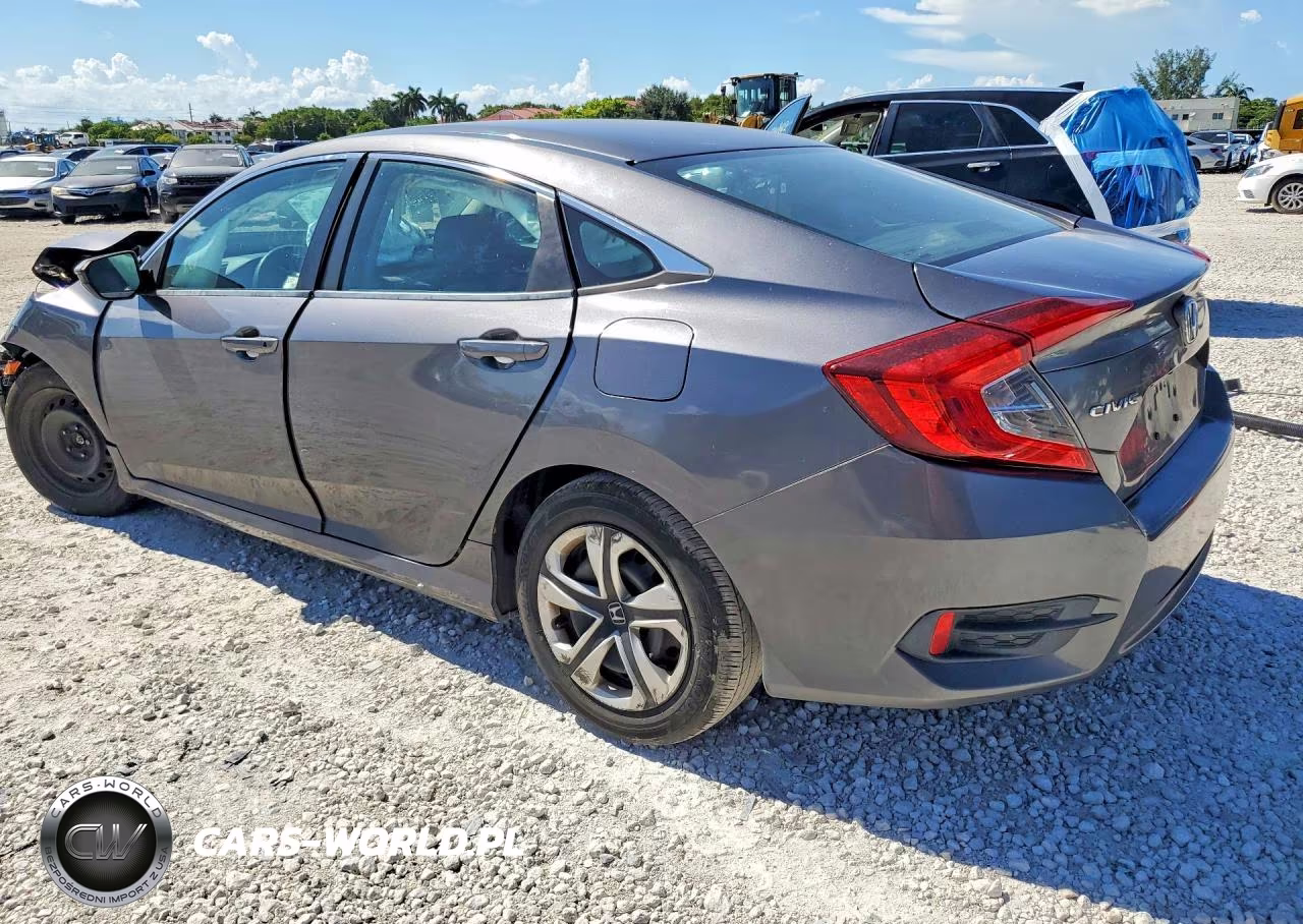 2018 Honda Civic Lx VIN:19XFC2F5XJE021656 - 2
