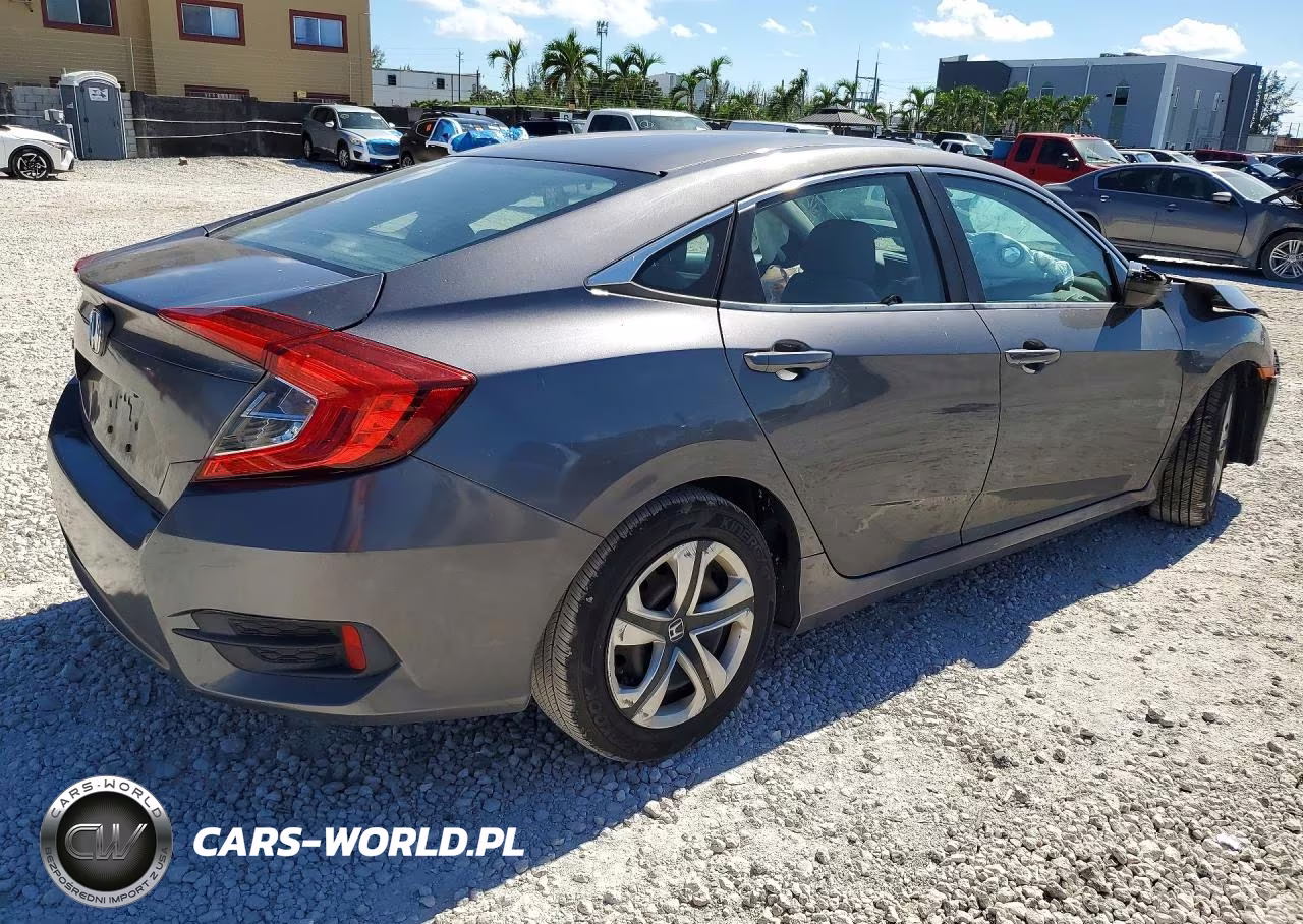 2018 Honda Civic Lx VIN:19XFC2F5XJE021656 - 3