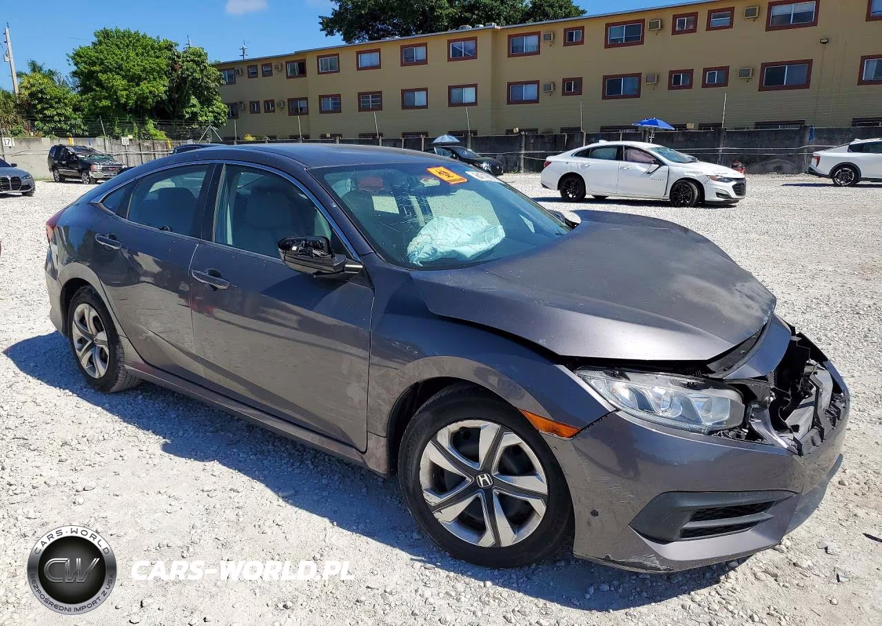 2018 Honda Civic Lx VIN:19XFC2F5XJE021656 - 4
