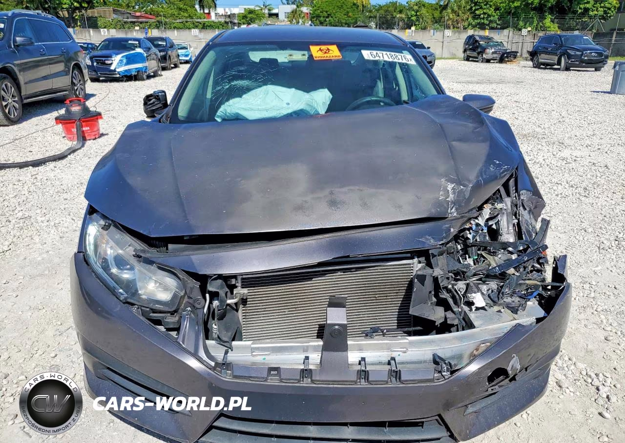 2018 Honda Civic Lx VIN:19XFC2F5XJE021656 - 5