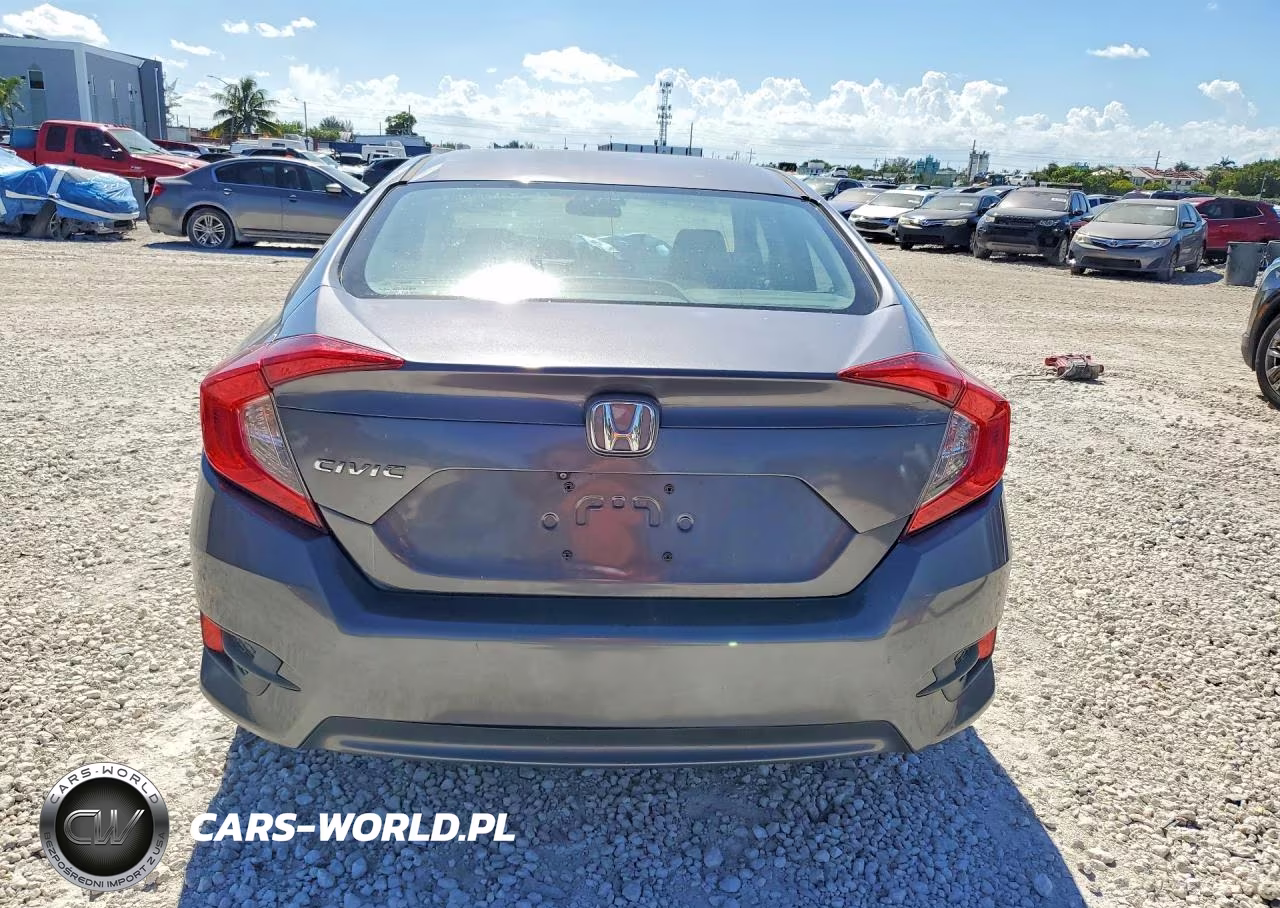2018 Honda Civic Lx VIN:19XFC2F5XJE021656 - 6