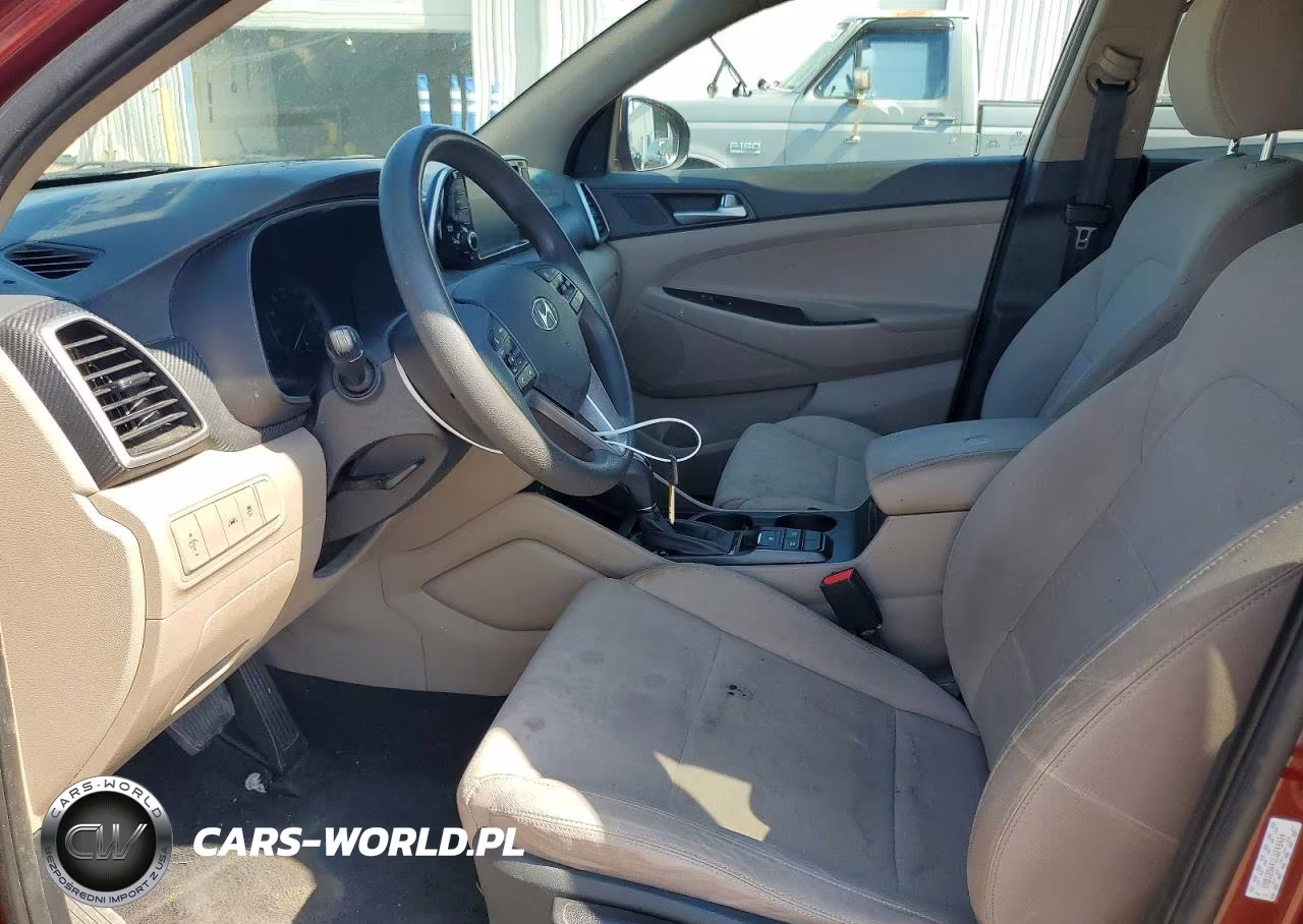 2020 Hyundai Tucson Se VIN:KM8J23A41LU243424 - 7