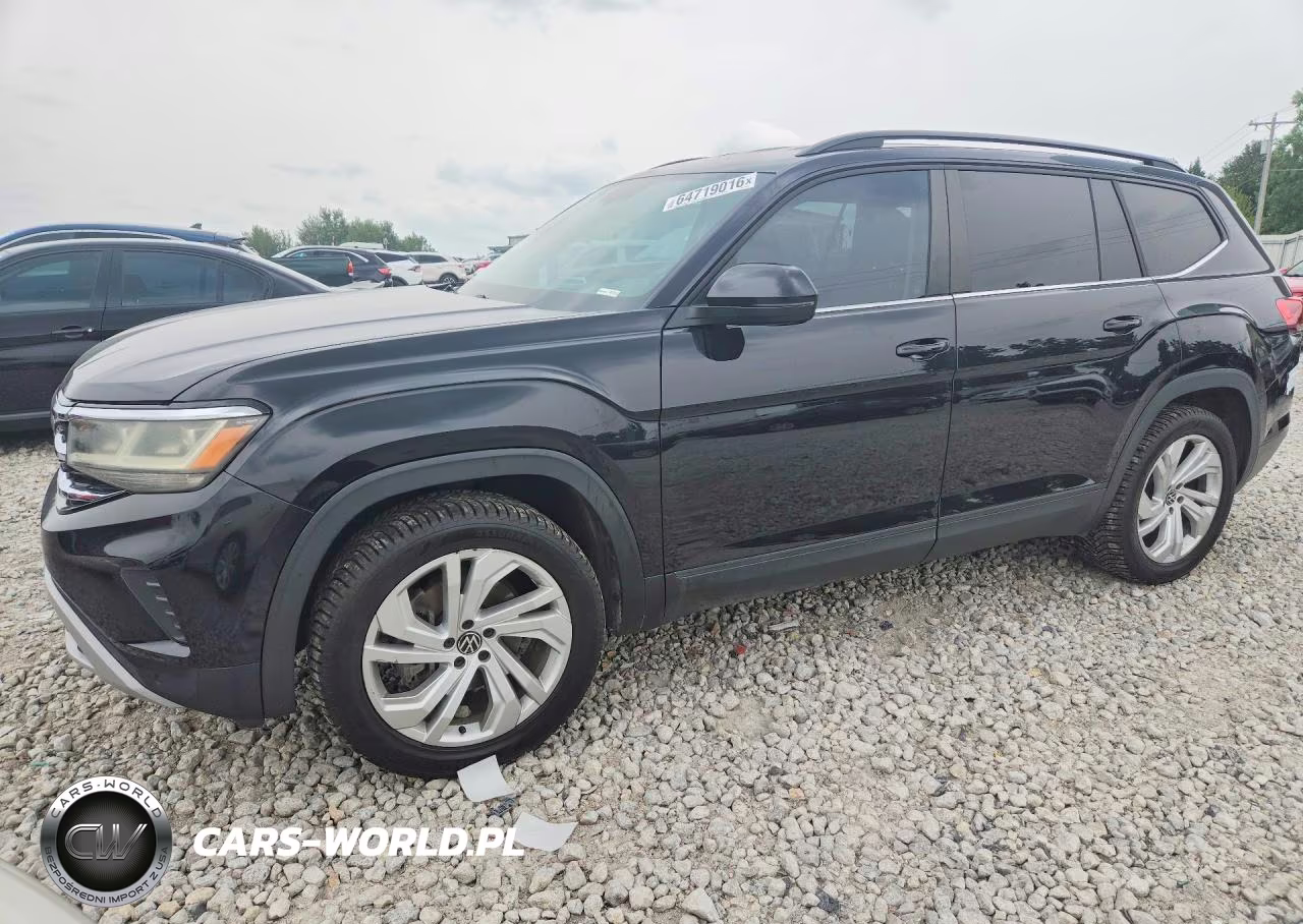 2021 Volkswagen Atlas VIN:1V2HR2CA2MC543894 - 1