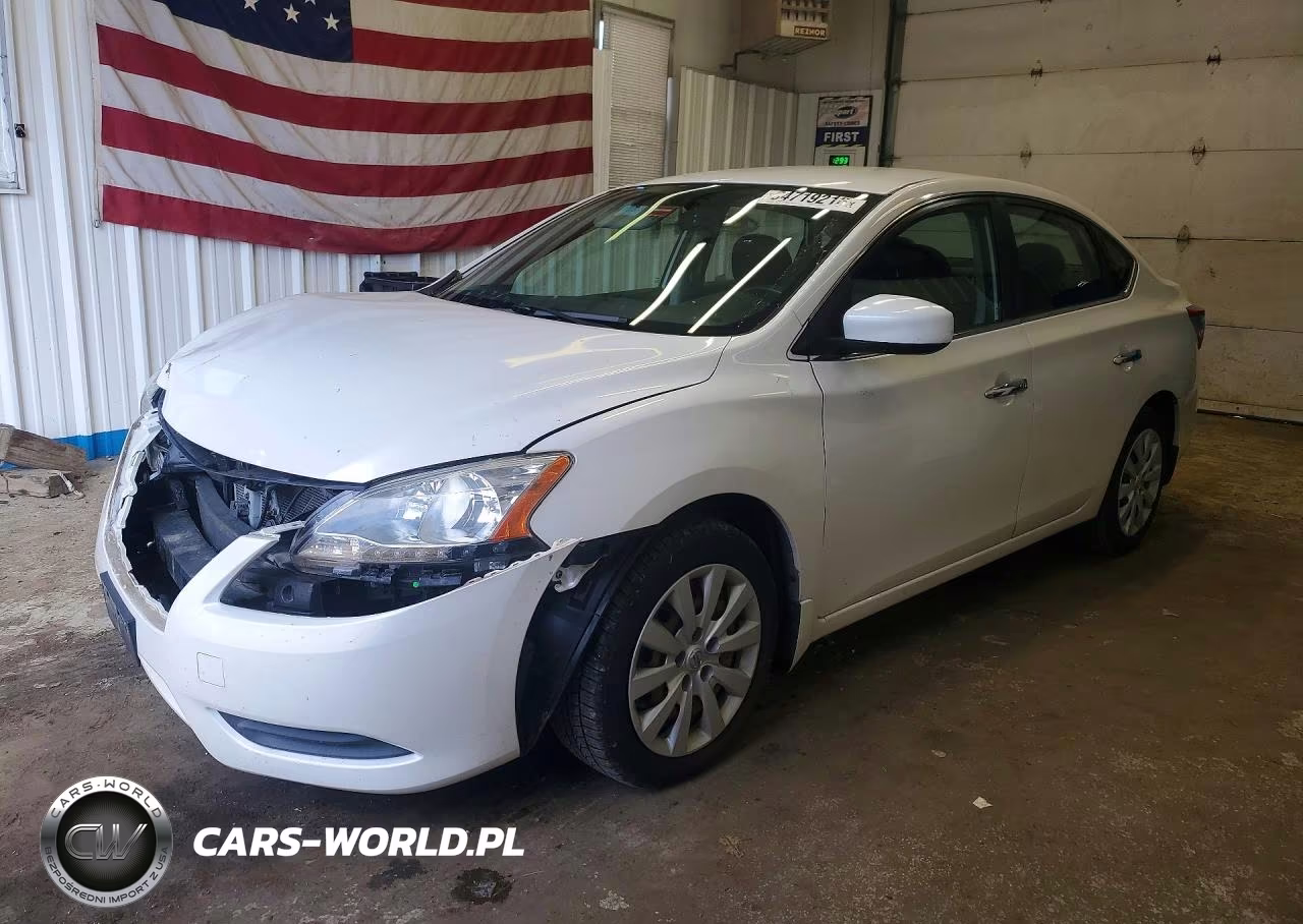 2013 Nissan Sentra S VIN:3N1AB7AP5DL696532 - 1