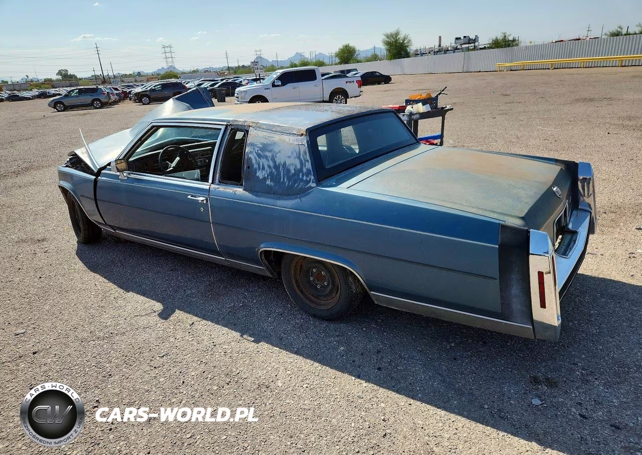 1985 Cadillac Fleetwood Brougham VIN:1G6DW4789F9735909 - 2