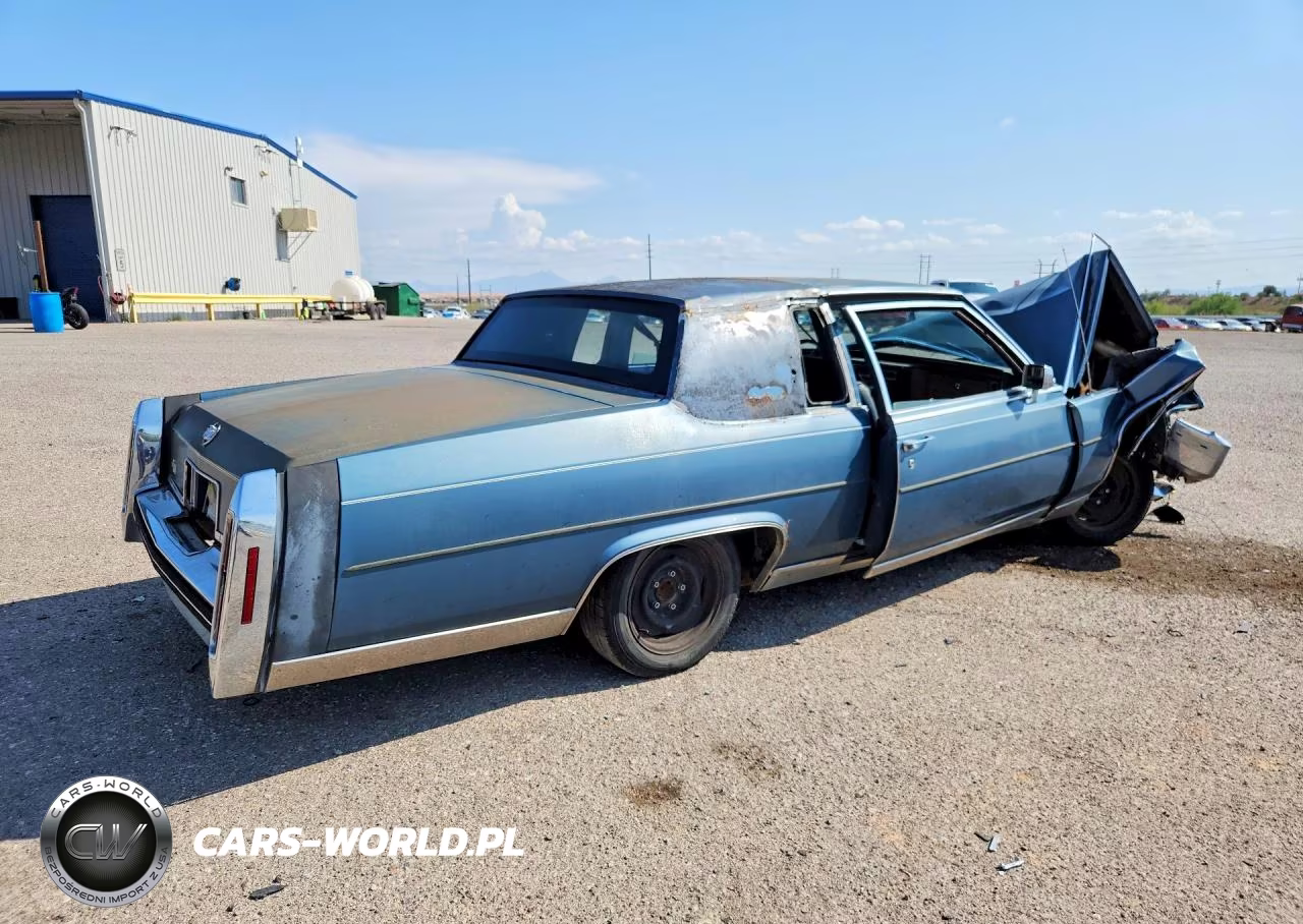 1985 Cadillac Fleetwood Brougham VIN:1G6DW4789F9735909 - 3