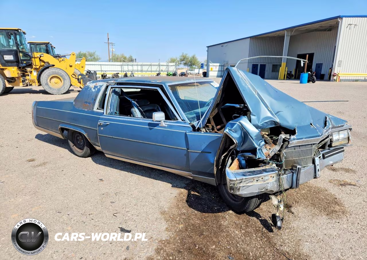 1985 Cadillac Fleetwood Brougham VIN:1G6DW4789F9735909 - 4