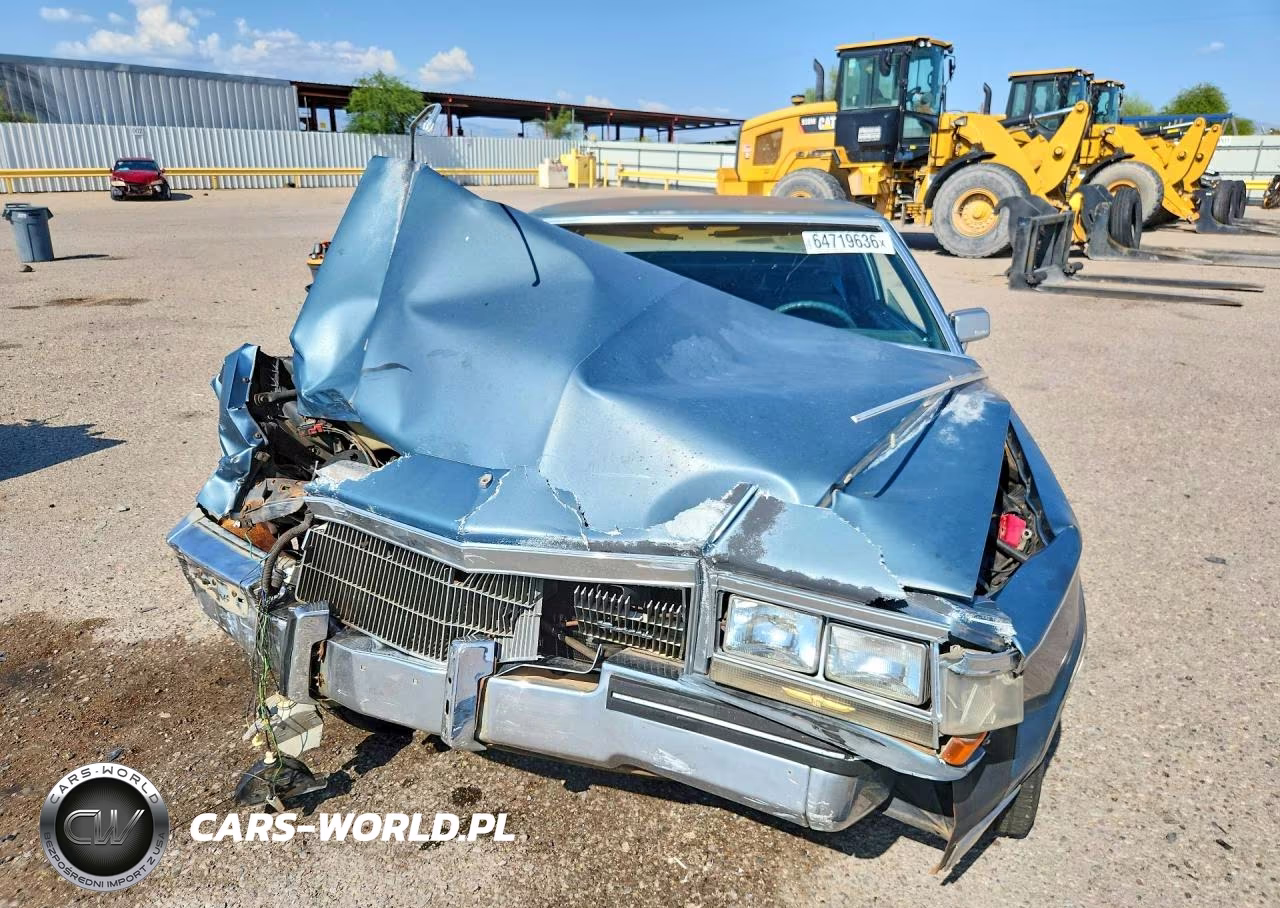 1985 Cadillac Fleetwood Brougham VIN:1G6DW4789F9735909 - 5