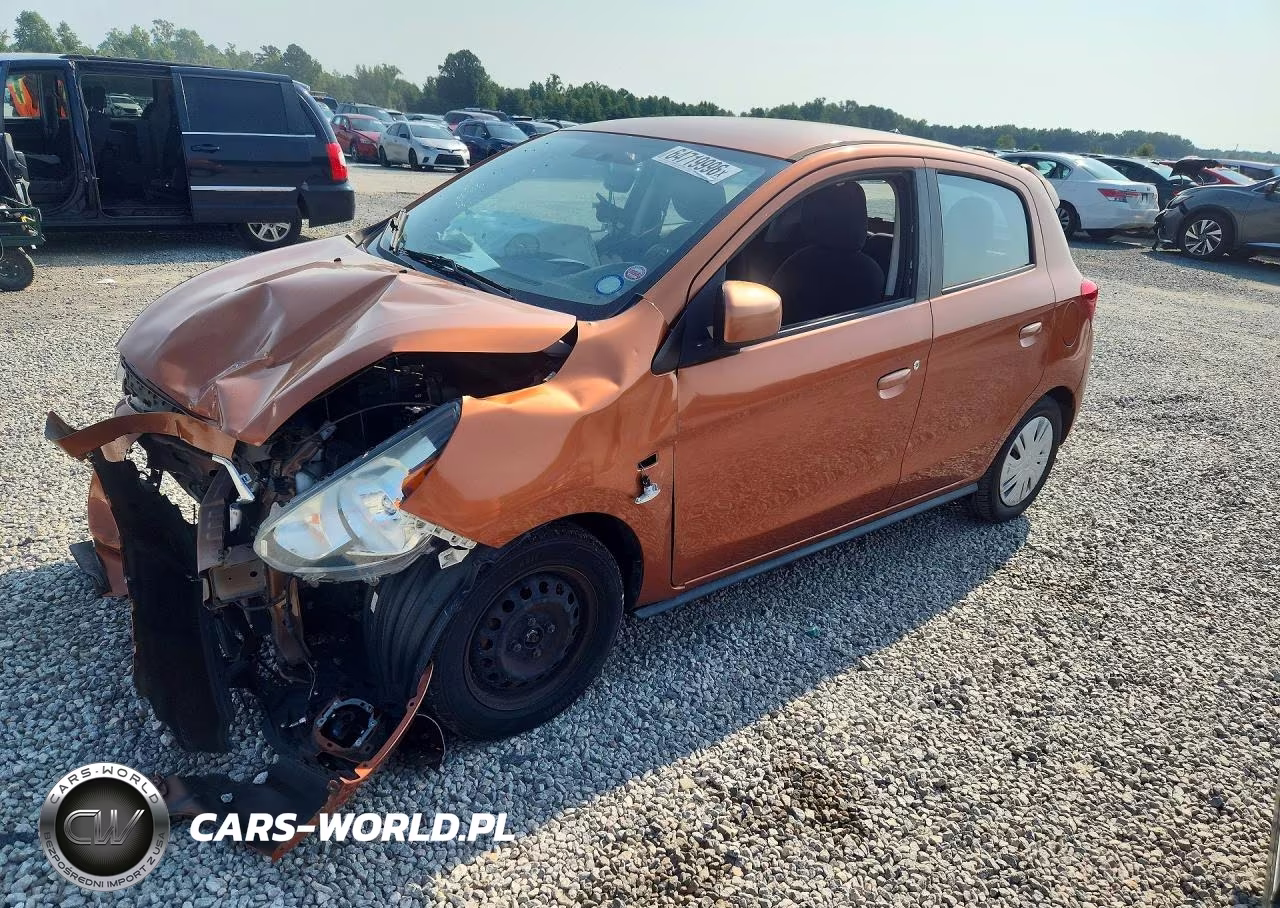 2017 Mitsubishi Mirage Es VIN:ML32A3HJ9HH007579 - 1