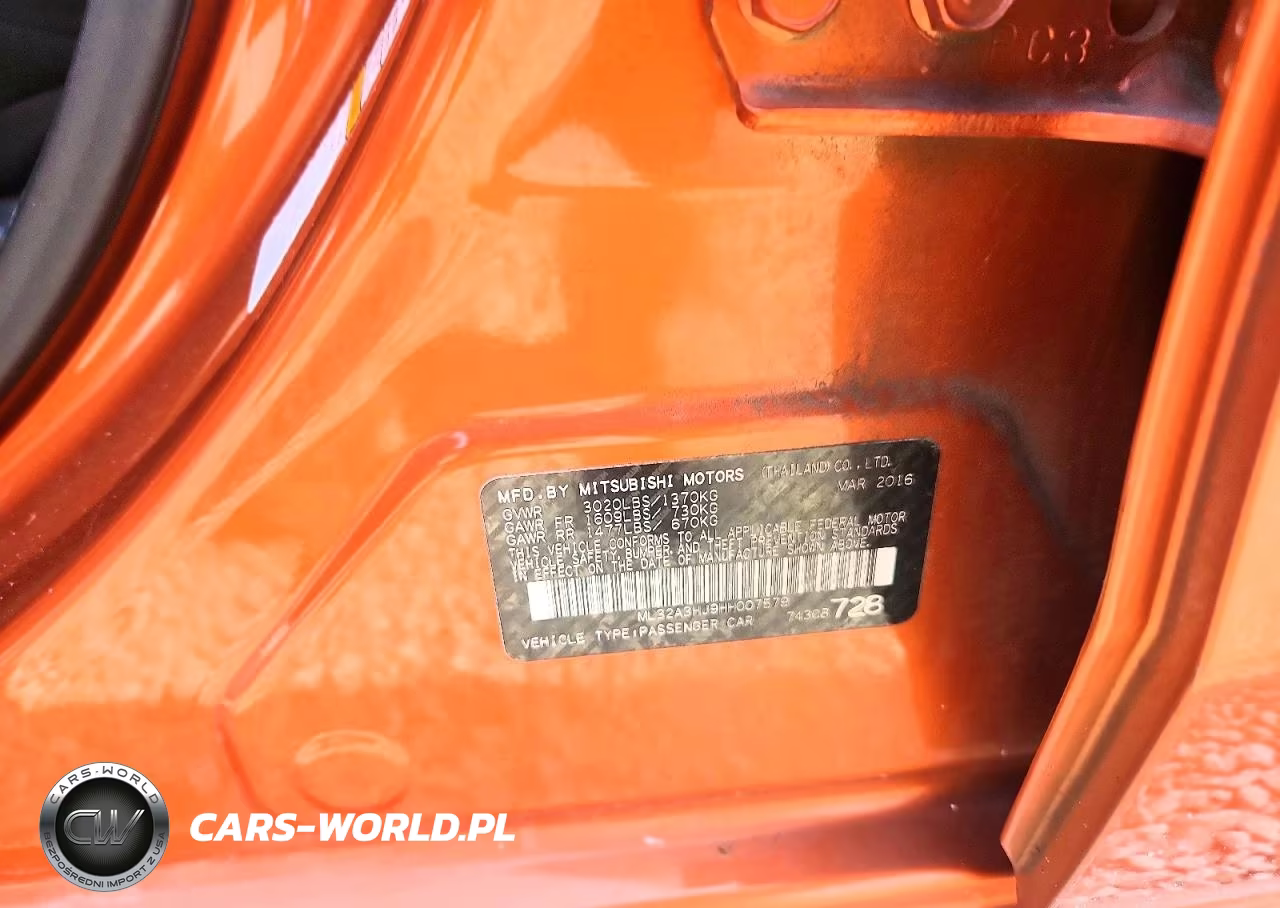 2017 Mitsubishi Mirage Es VIN:ML32A3HJ9HH007579 - 12
