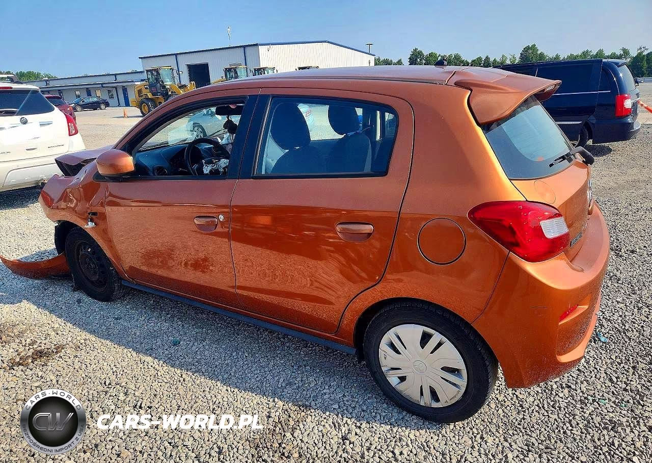 2017 Mitsubishi Mirage Es VIN:ML32A3HJ9HH007579 - 2