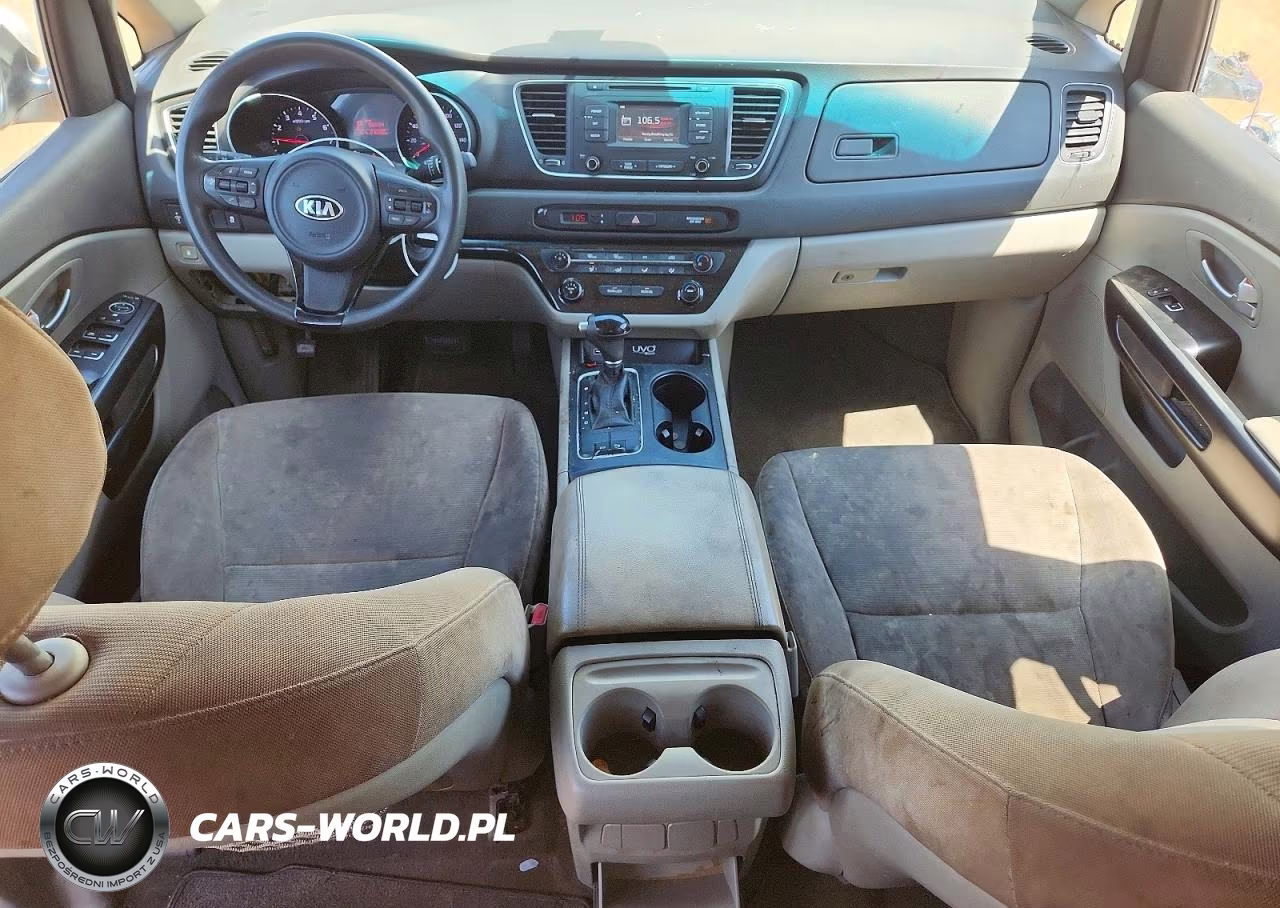 2015 Kia Sedona Lx VIN:KNDMB5C11F6021328 - 8