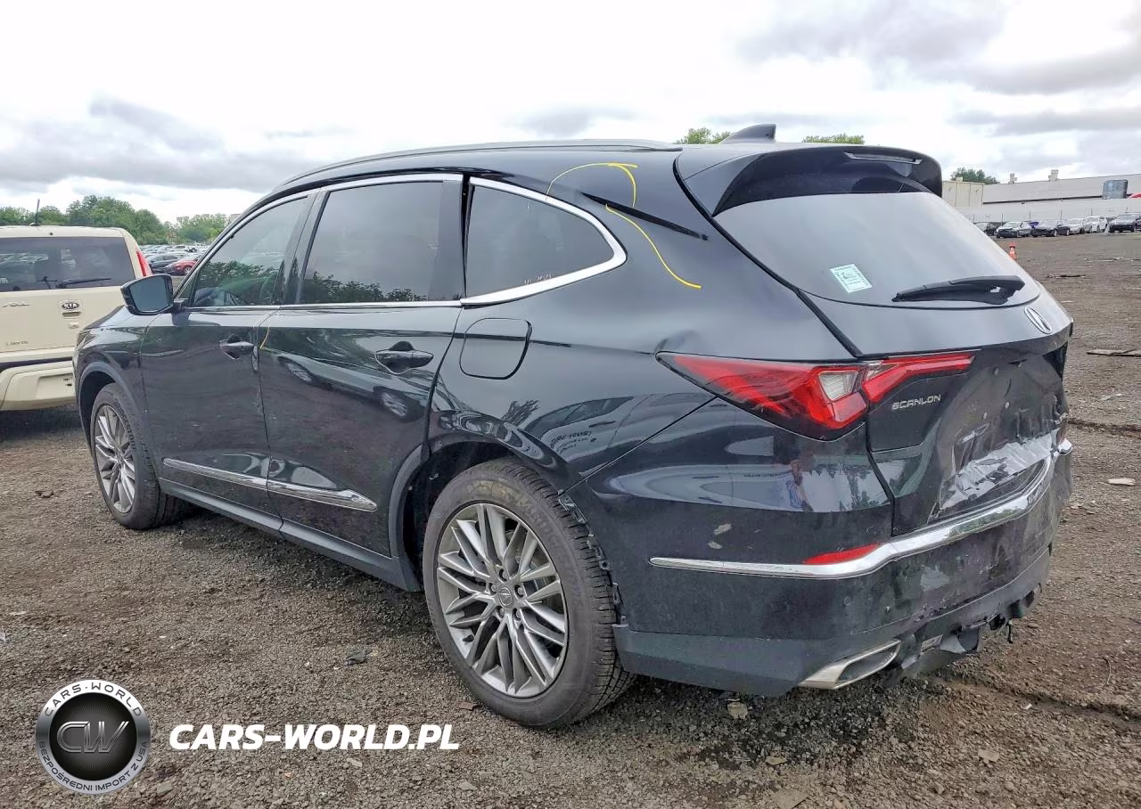 2022 Acura Mdx Advance VIN:5J8YE1H81NL004666 - 2