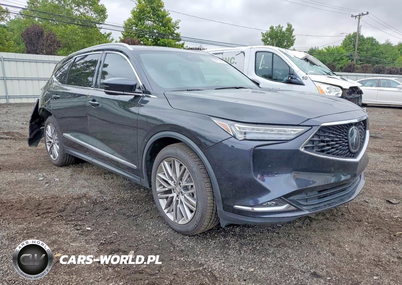 2022 Acura Mdx Advance VIN:5J8YE1H81NL004666 - 4
