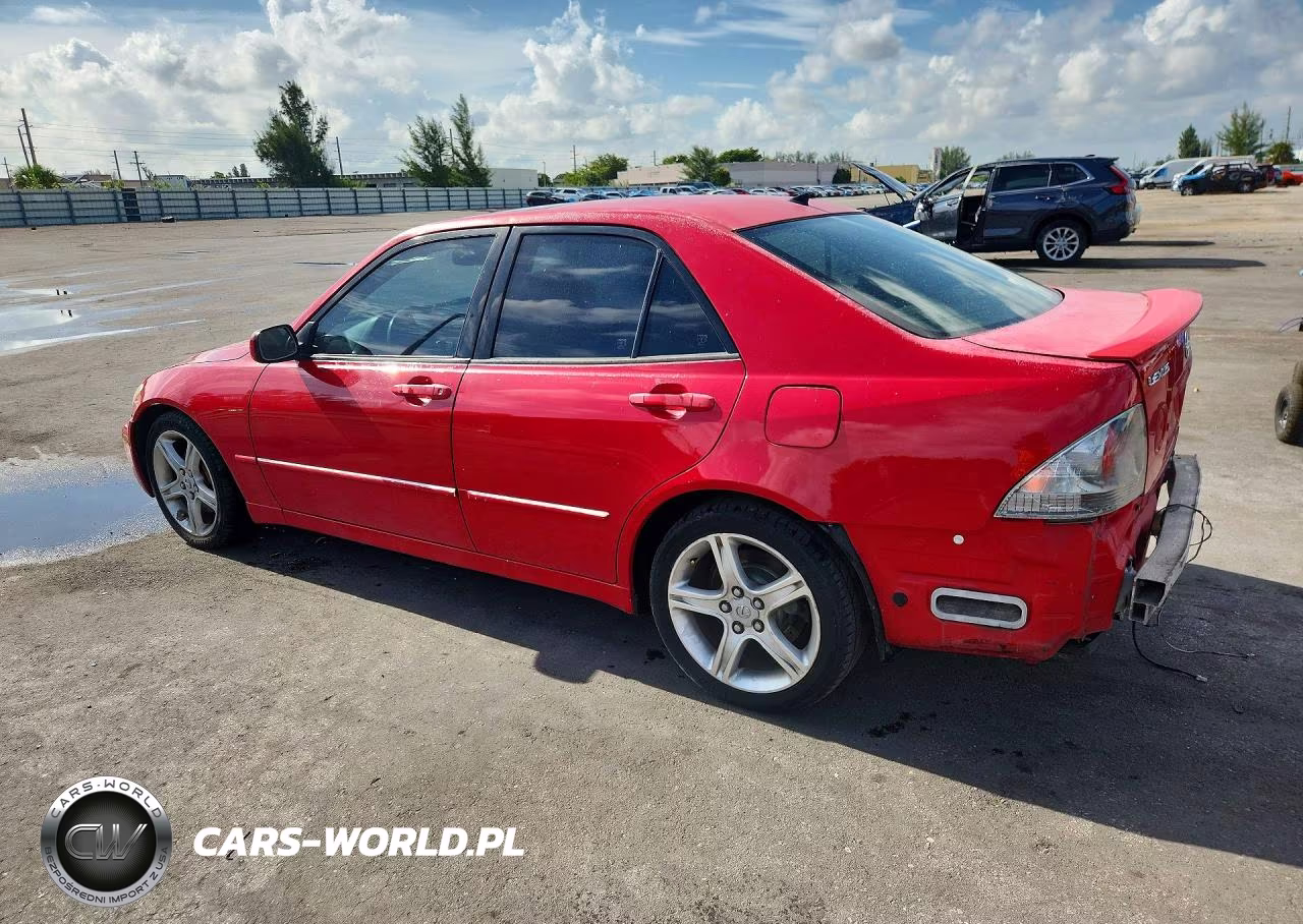 2004 Lexus Is 300 VIN:JTHBD192040089810 - 2