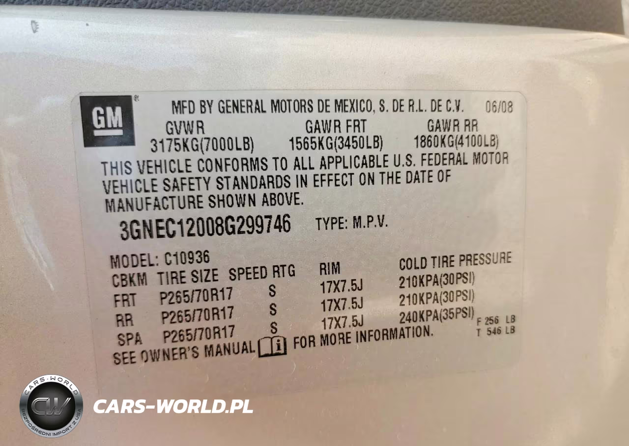 2008 Chevrolet Avalanche C1500 VIN:3GNEC12008G299746 - 12