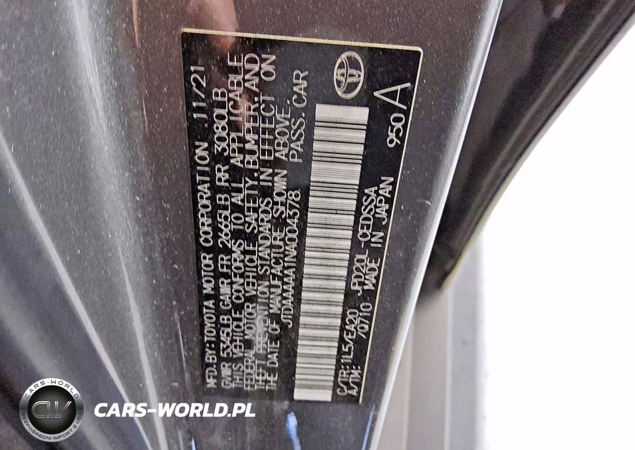 2022 Toyota Mirai Xle VIN:JTDAAAAA1NA004378 - 13