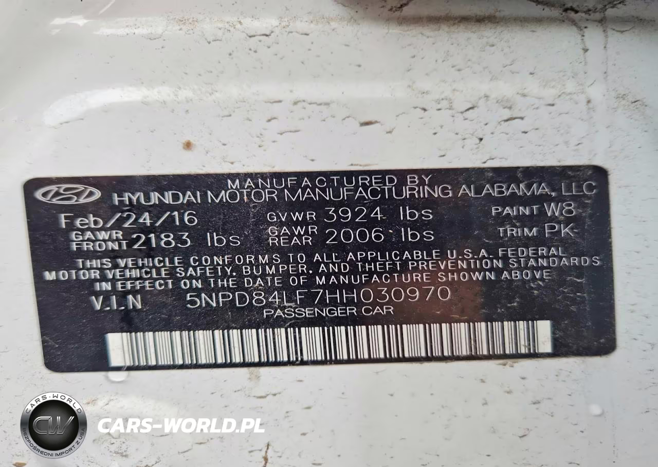 2017 Hyundai Elantra Se VIN:5NPD84LF7HH030970 - 12