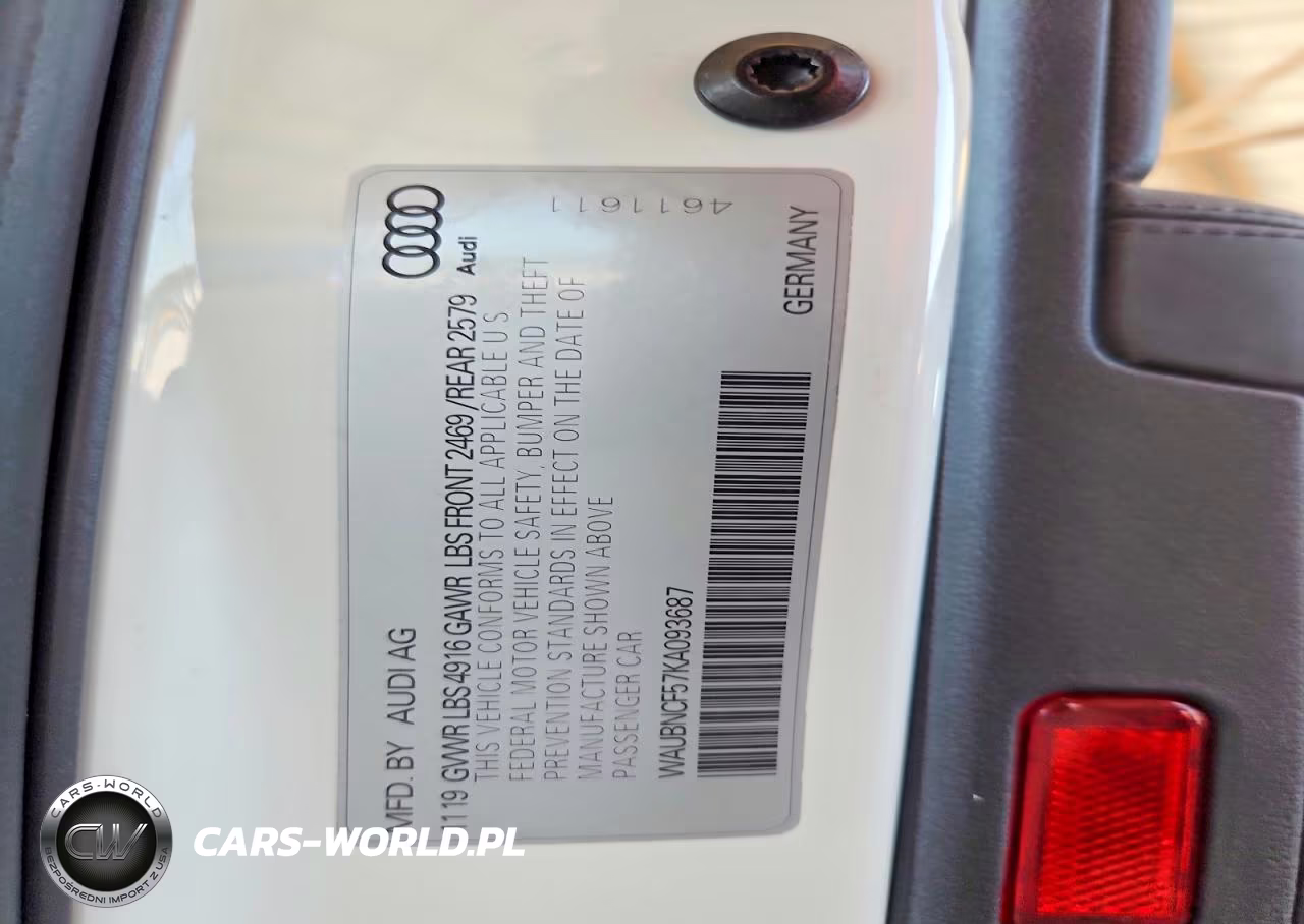 2019 Audi A5 Premium Plus VIN:WAUBNCF57KA093687 - 12