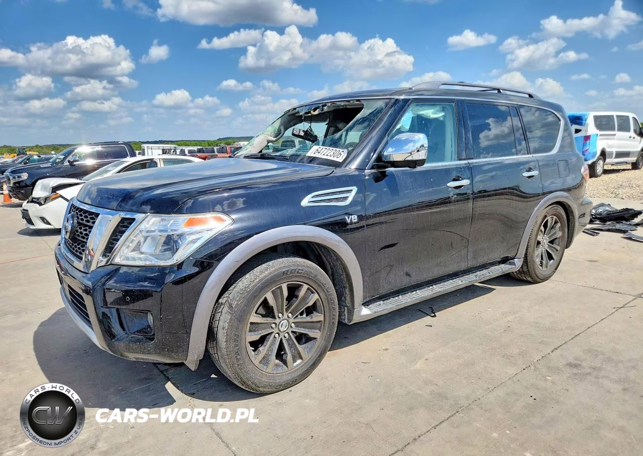 2018 Nissan Armada Platinum VIN:JN8AY2NF4J9333485 - 1
