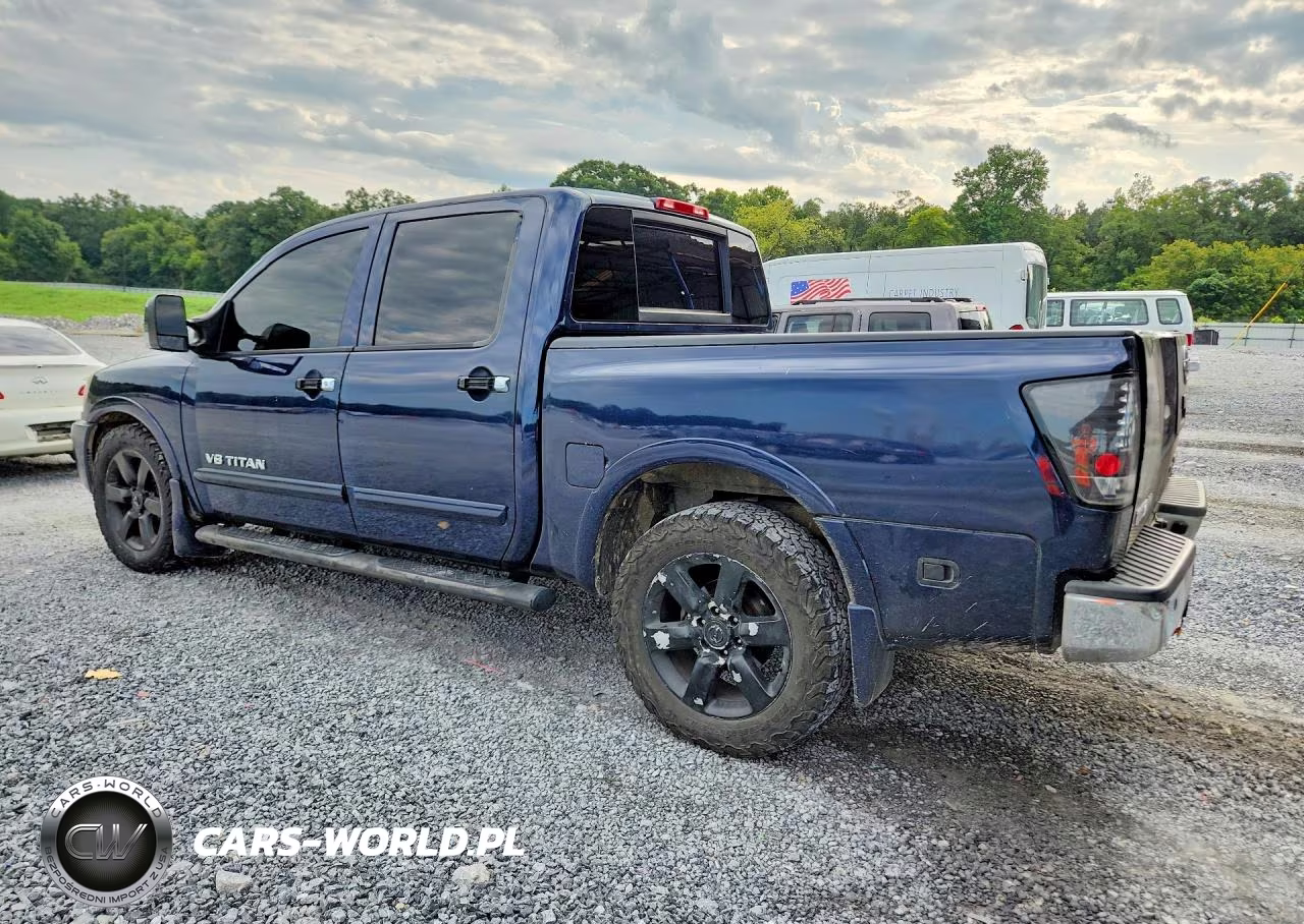 2010 Nissan Titan Se VIN:1N6BA0ED9AN303829 - 2