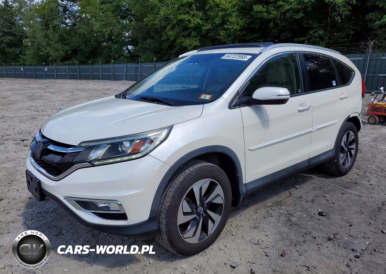 2016 Honda Cr-V Touring VIN:5J6RM4H91GL078733 - 1