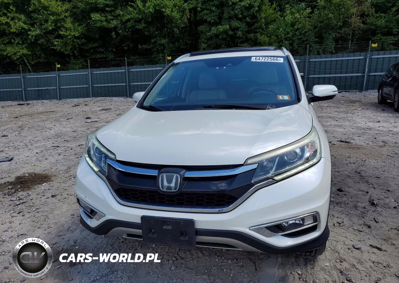 2016 Honda Cr-V Touring VIN:5J6RM4H91GL078733 - 5