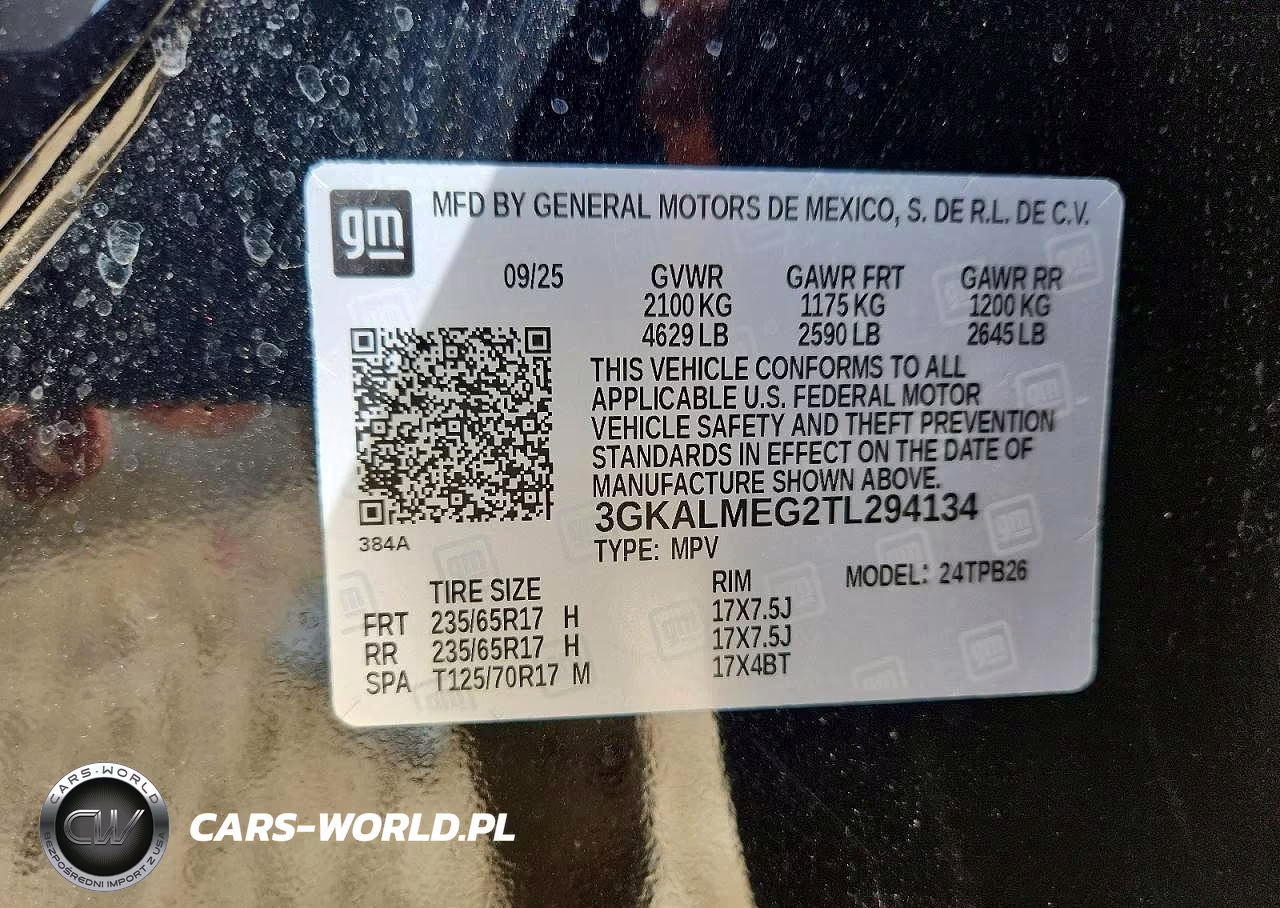 2026 GMC Terrain Elevation VIN:3GKALMEG2TL294134 - 13