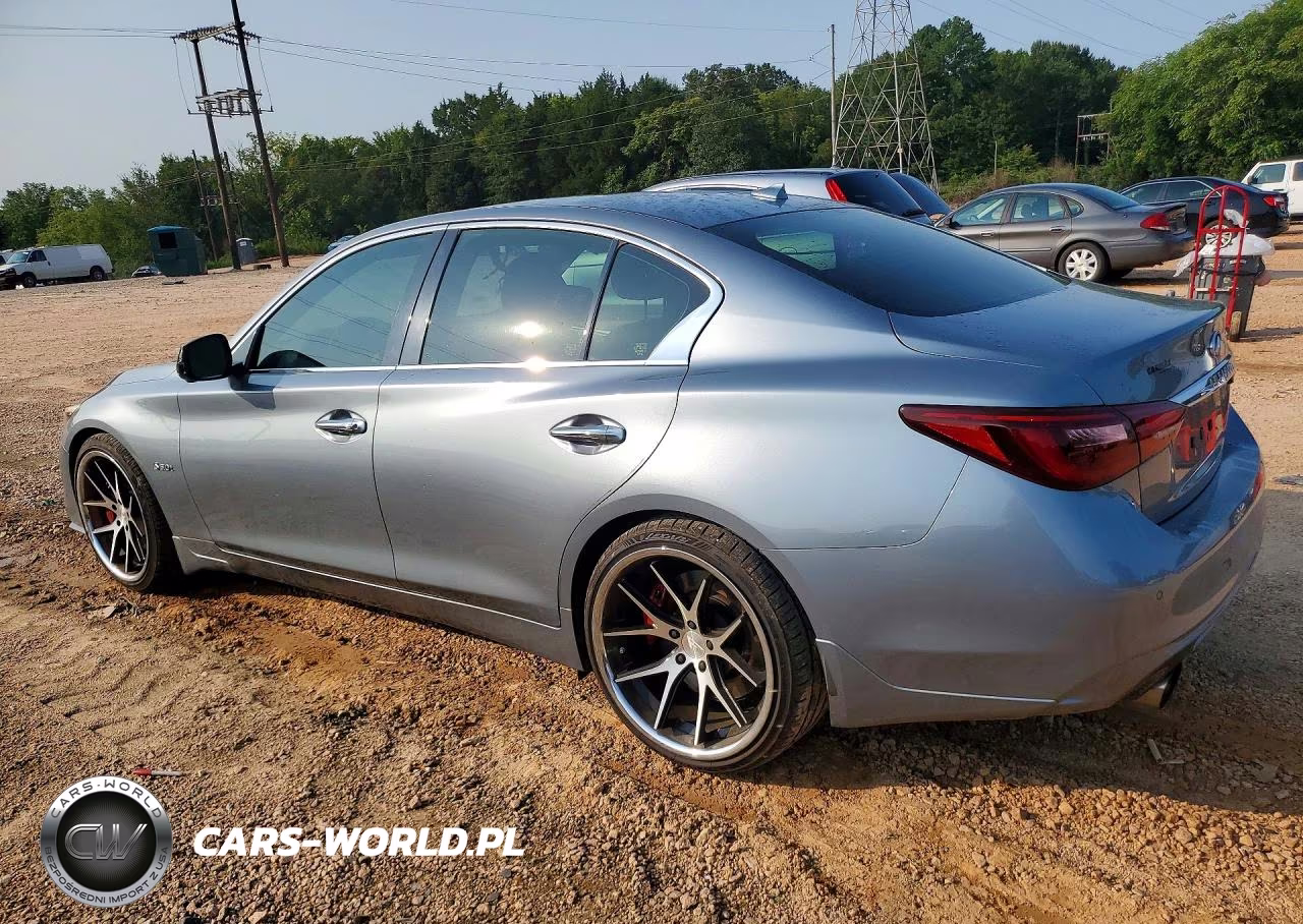 2018 Infiniti Q50 Red Sport 400 VIN:JN1FV7AP9JM461131 - 2
