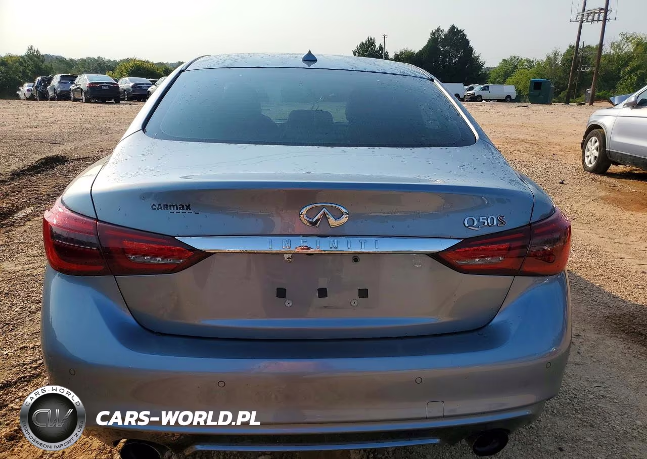 2018 Infiniti Q50 Red Sport 400 VIN:JN1FV7AP9JM461131 - 6