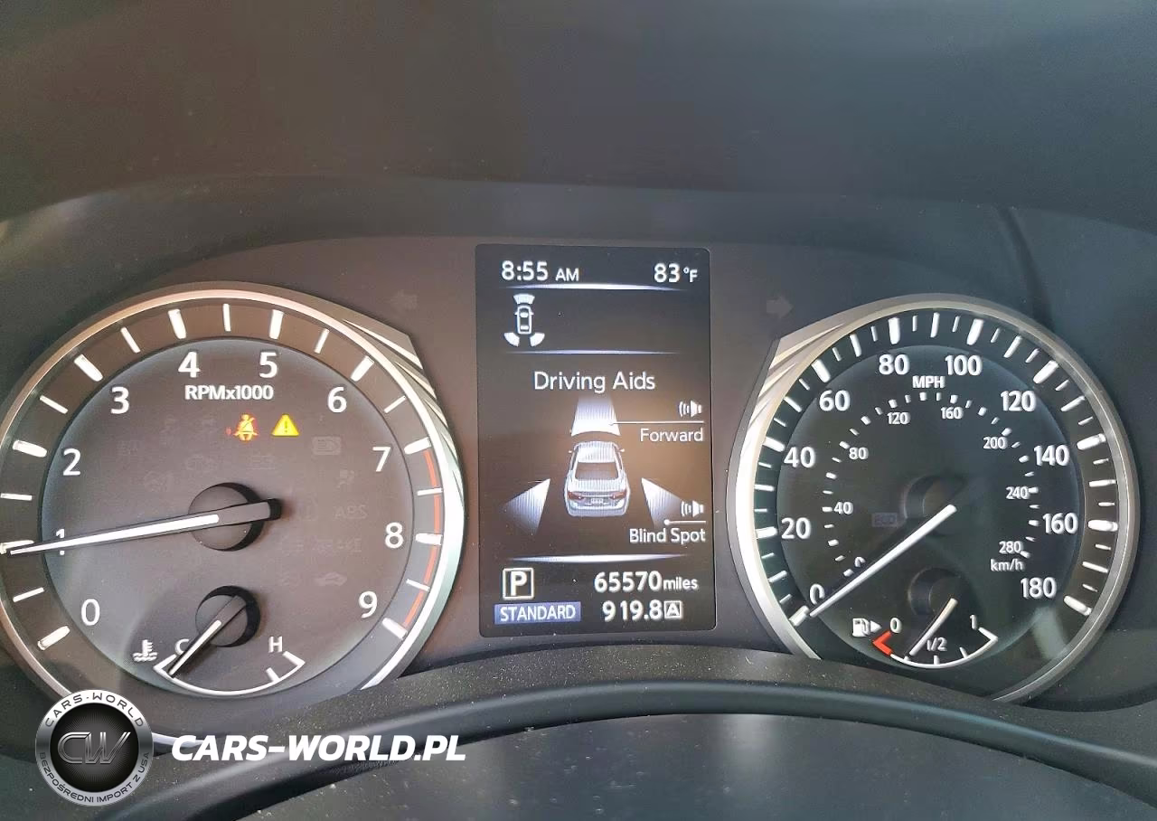 2018 Infiniti Q50 Red Sport 400 VIN:JN1FV7AP9JM461131 - 9