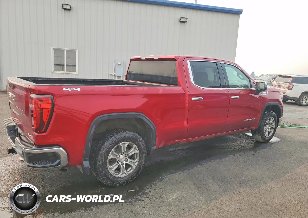 2022 GMC Sierra Limited K1500 Slt VIN:3GTU9DET4NG195024 - 3