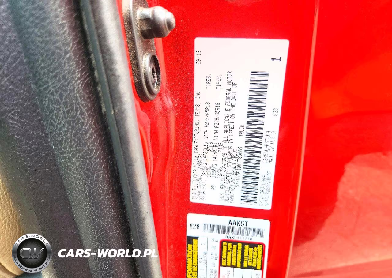 2019 Toyota Tundra Crewmax Limited VIN:5TFHY5F10KX785669 - 12