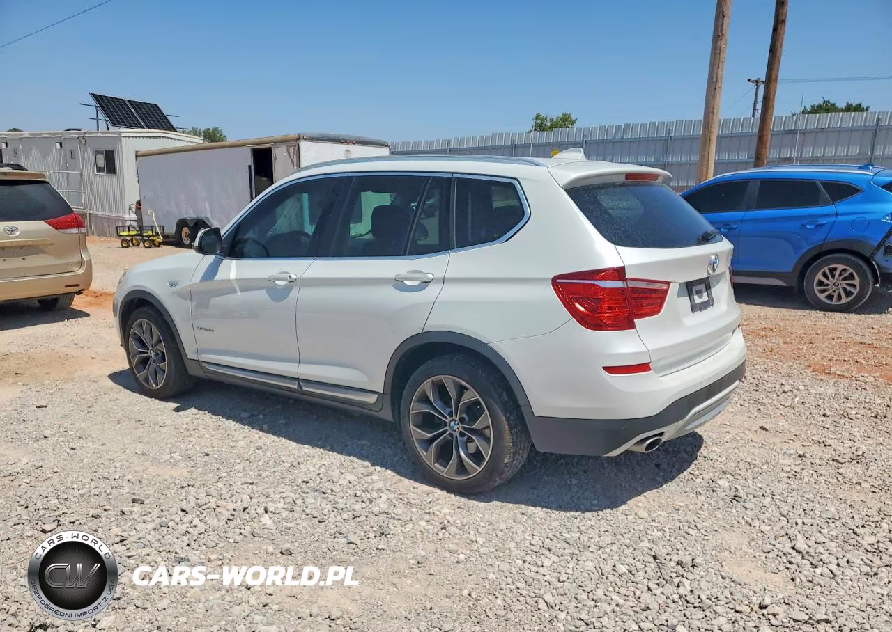 2016 BMW X3 xDrive28D VIN:5UXWY3C50G0N87109 - 2