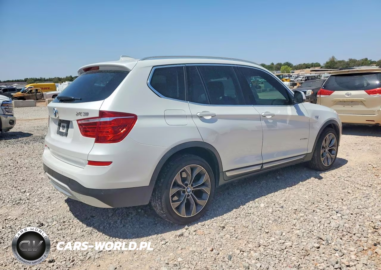 2016 BMW X3 xDrive28D VIN:5UXWY3C50G0N87109 - 3