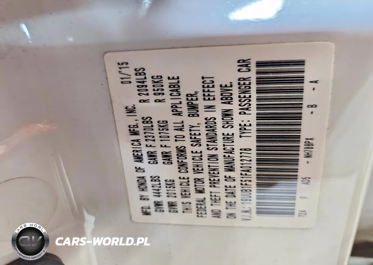 2015 Acura Tlx Tech VIN:19UUB1F51FA012778 - 12