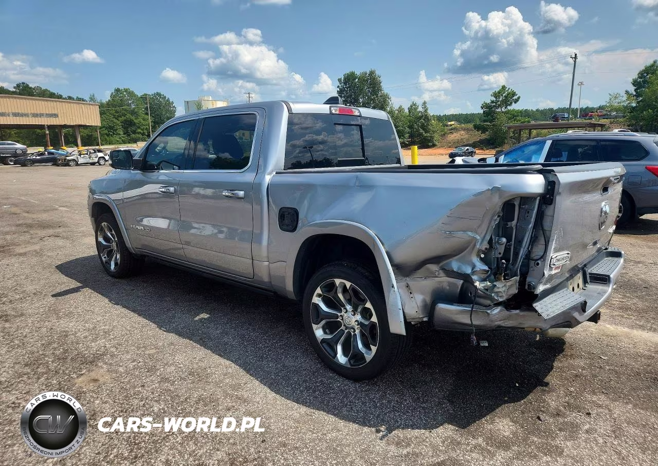 2019 Ram 1500 Longhorn VIN:1C6SRFKT3KN922624 - 2