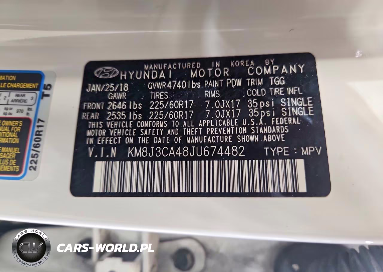 2018 Hyundai Tucson Sel VIN:KM8J3CA48JU674482 - 13