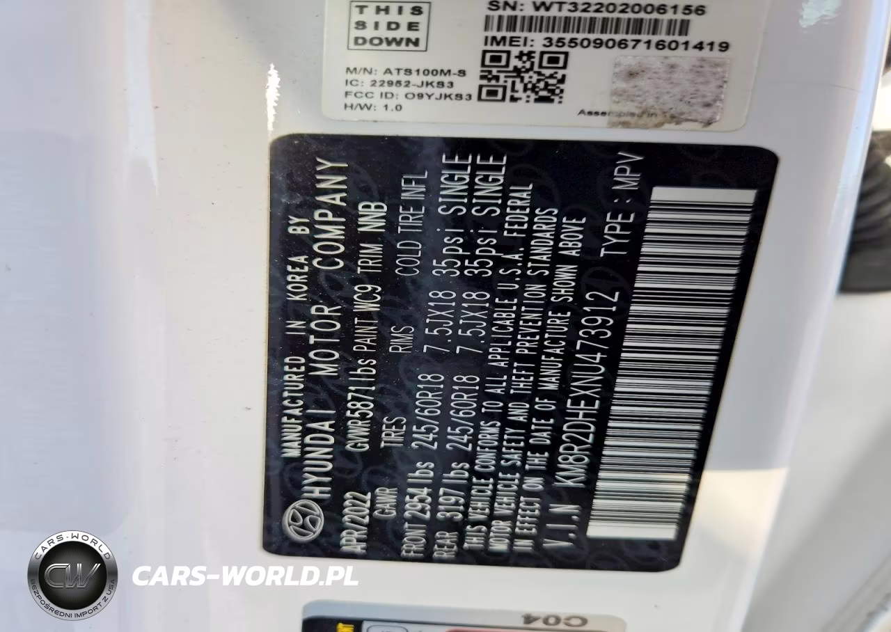 2022 Hyundai Palisade Sel VIN:KM8R2DHEXNU473912 - 12