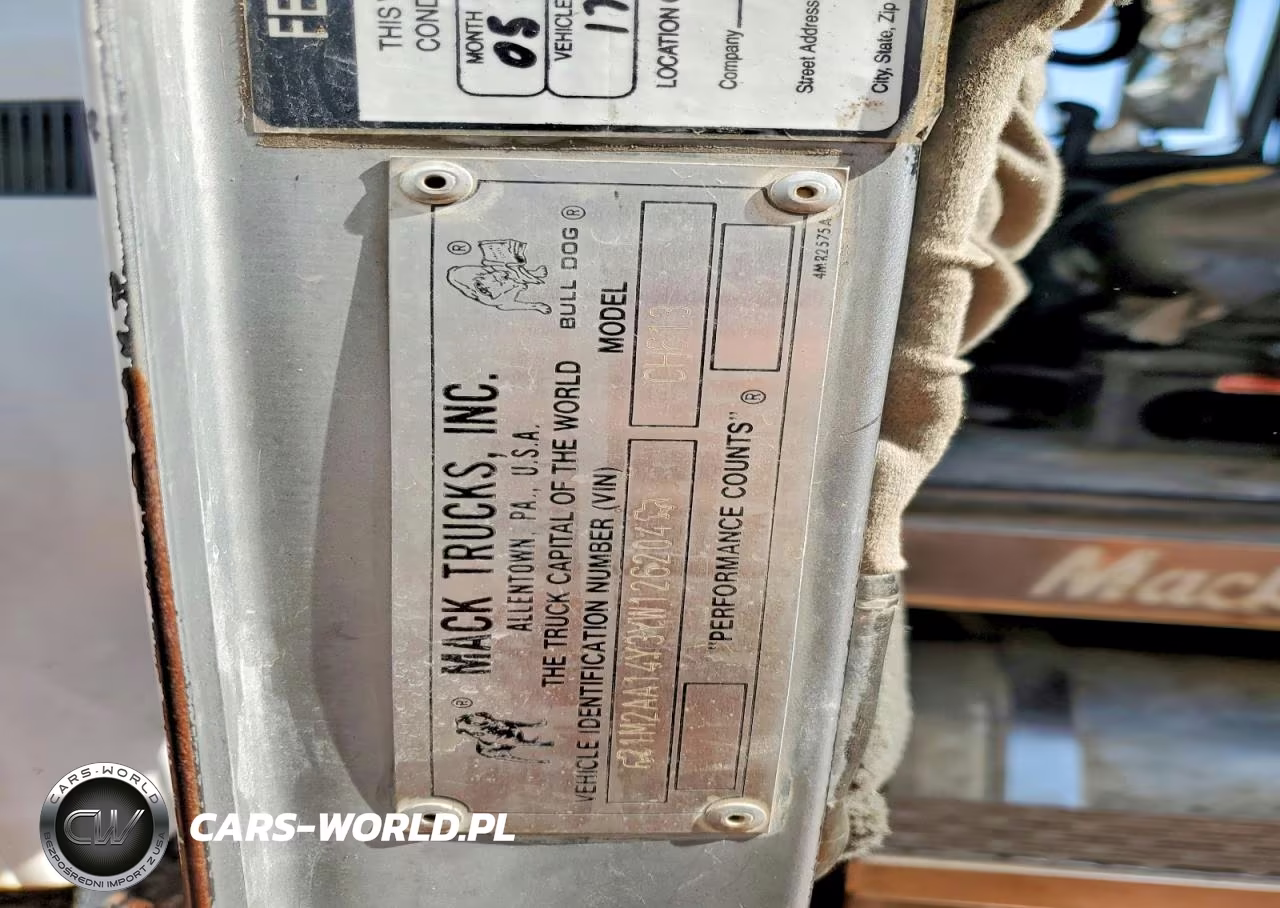 2000 Mack 600 Ch600 VIN:1M2AA14Y3YW126204 - 11