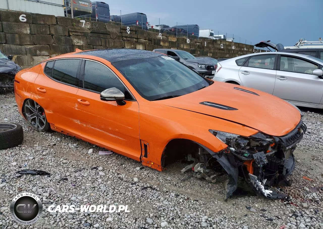 2020 Kia Stinger Gt2 VIN:KNAE55LC5L6075639 - 4