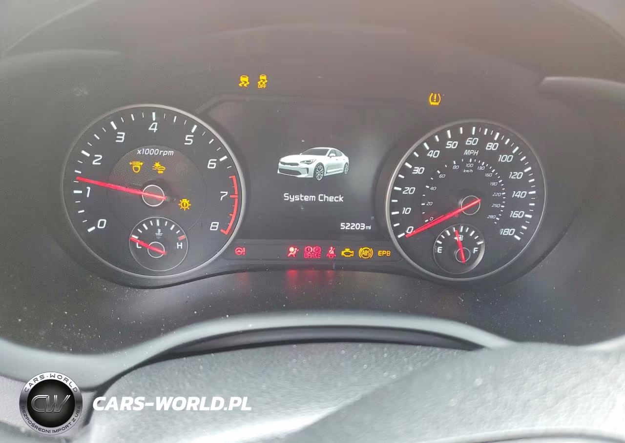 2020 Kia Stinger Gt2 VIN:KNAE55LC5L6075639 - 9