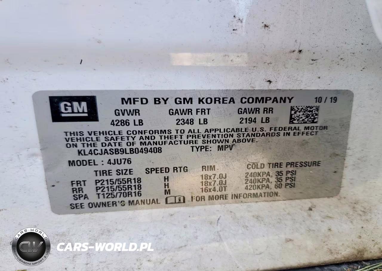 2020 Buick Encore Preferred VIN:KL4CJASB9LB049408 - 13
