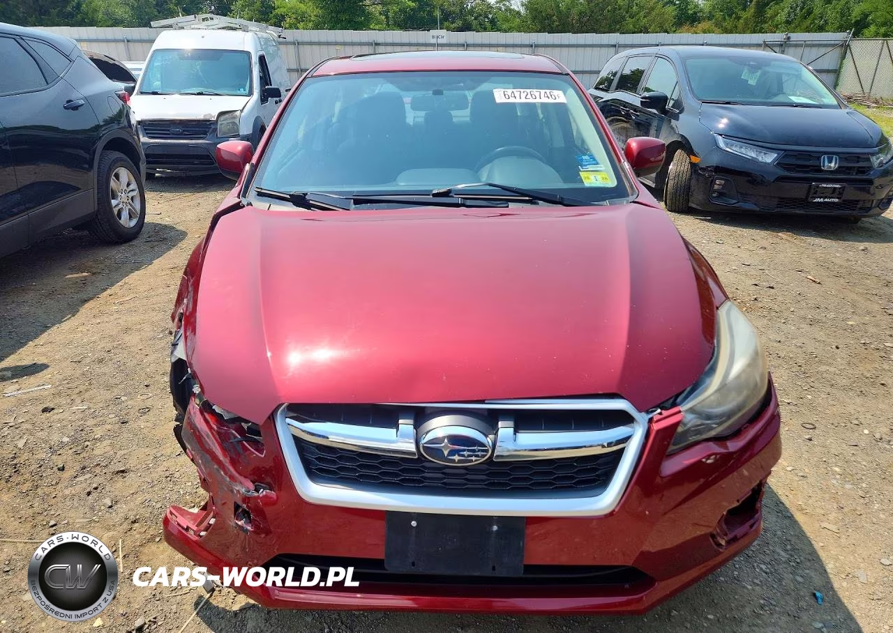 2013 Subaru Impreza Premium VIN:JF1GJAD64DH017347 - 5
